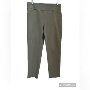 Chico’s Fabulous Slimming Perfect Stretch in green. Size 0.5. (S-6) Ankle pants